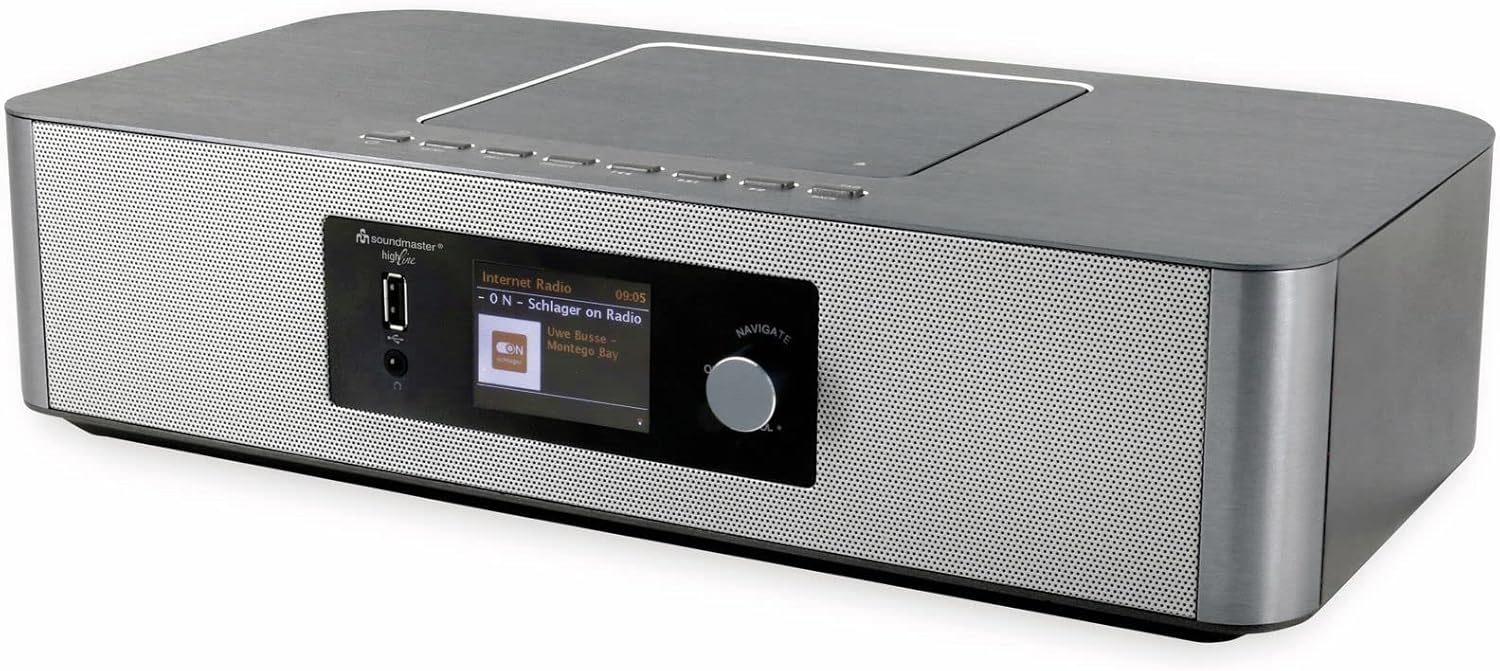 Soundmaster Highline ICD2020 Internetradio CD-Player Bluetooth DAB+