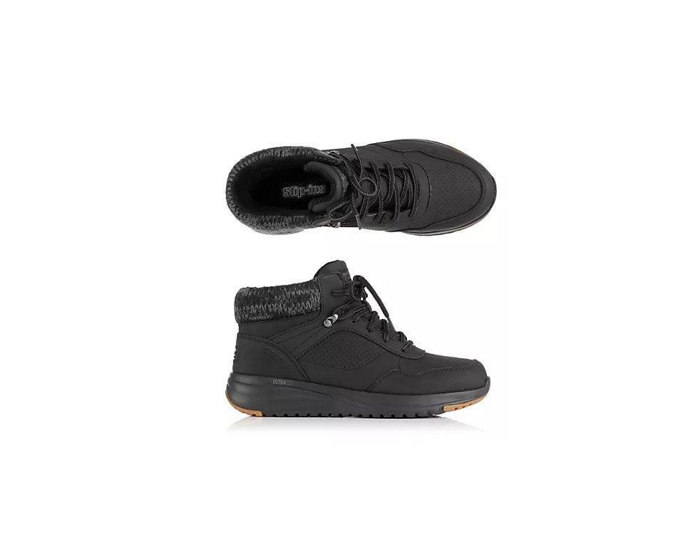 SKECHERS Damen-Stiefelette On-the-Go Stellar Materialmix schwarz Gr. 39