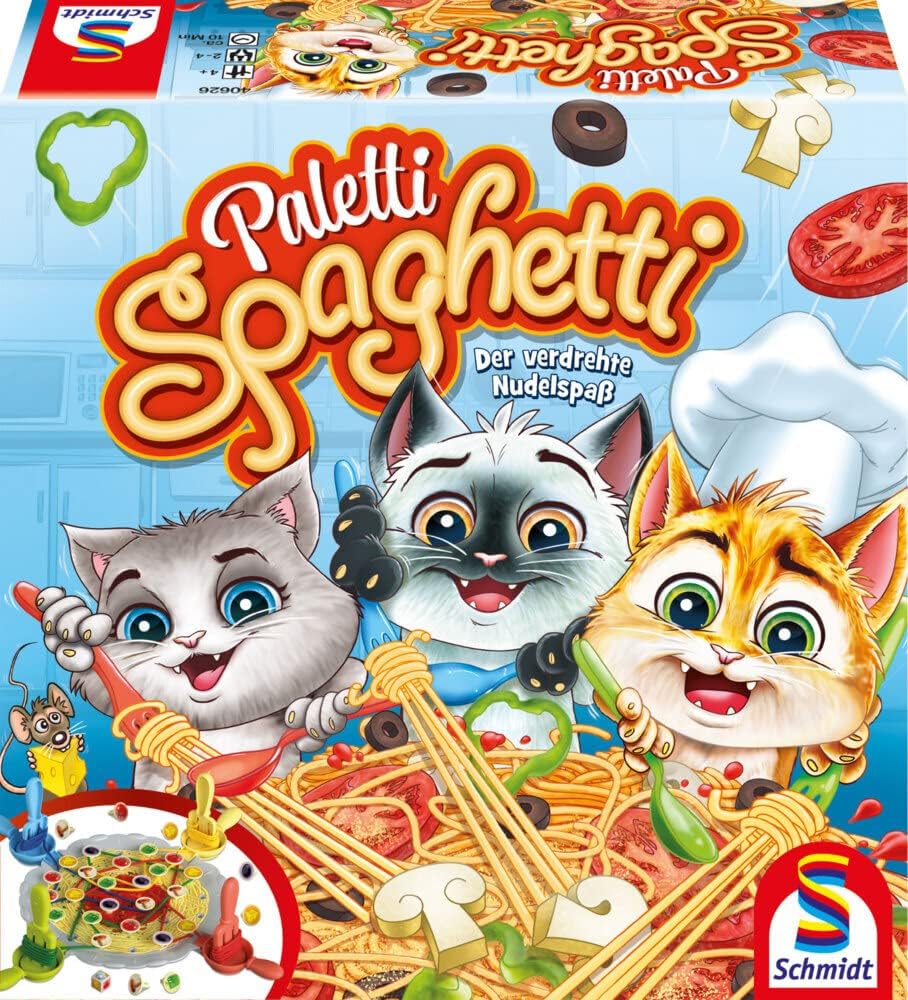 Schmidt Spiele 40626 Paletti Spaghetti Aktionsspiel Kinderspiel