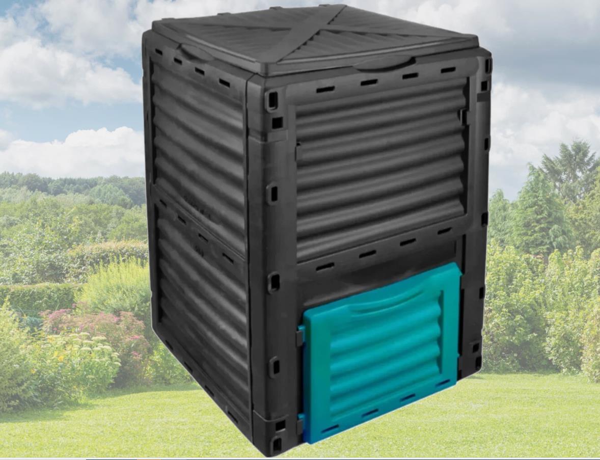 DMS Gartenkomposter Thermokomposter Kompostbehälter Kompost 300 Liter