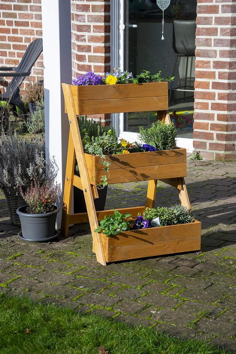 Dobar Dreistufige Pflanztreppe Outdoor B... günstig kaufen