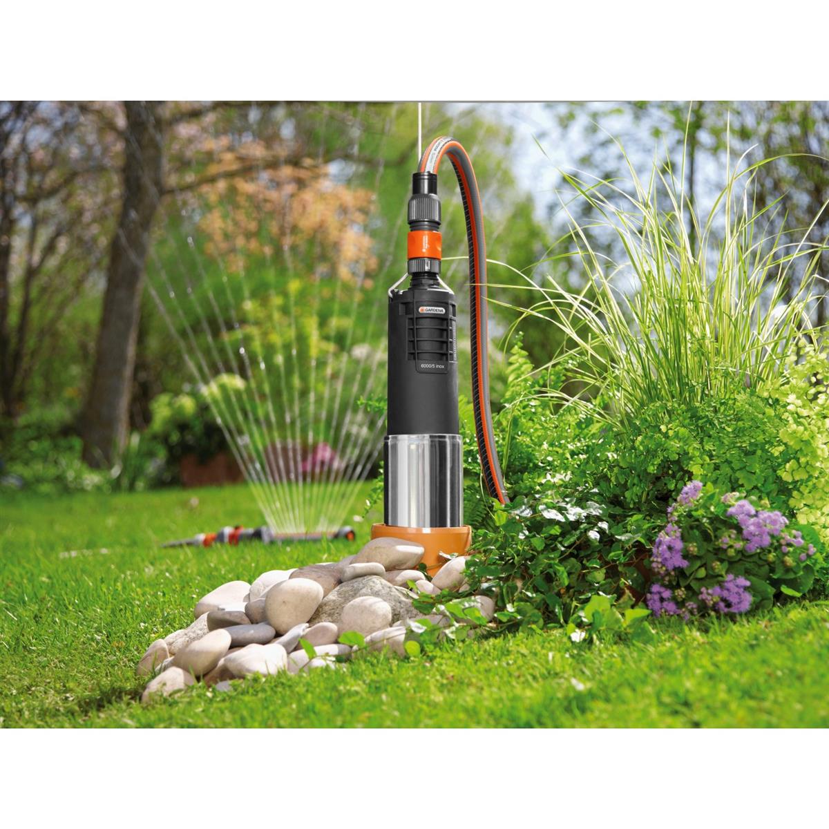 Gardena Tiefbrunnenpumpe 6000/5 inox automatic
