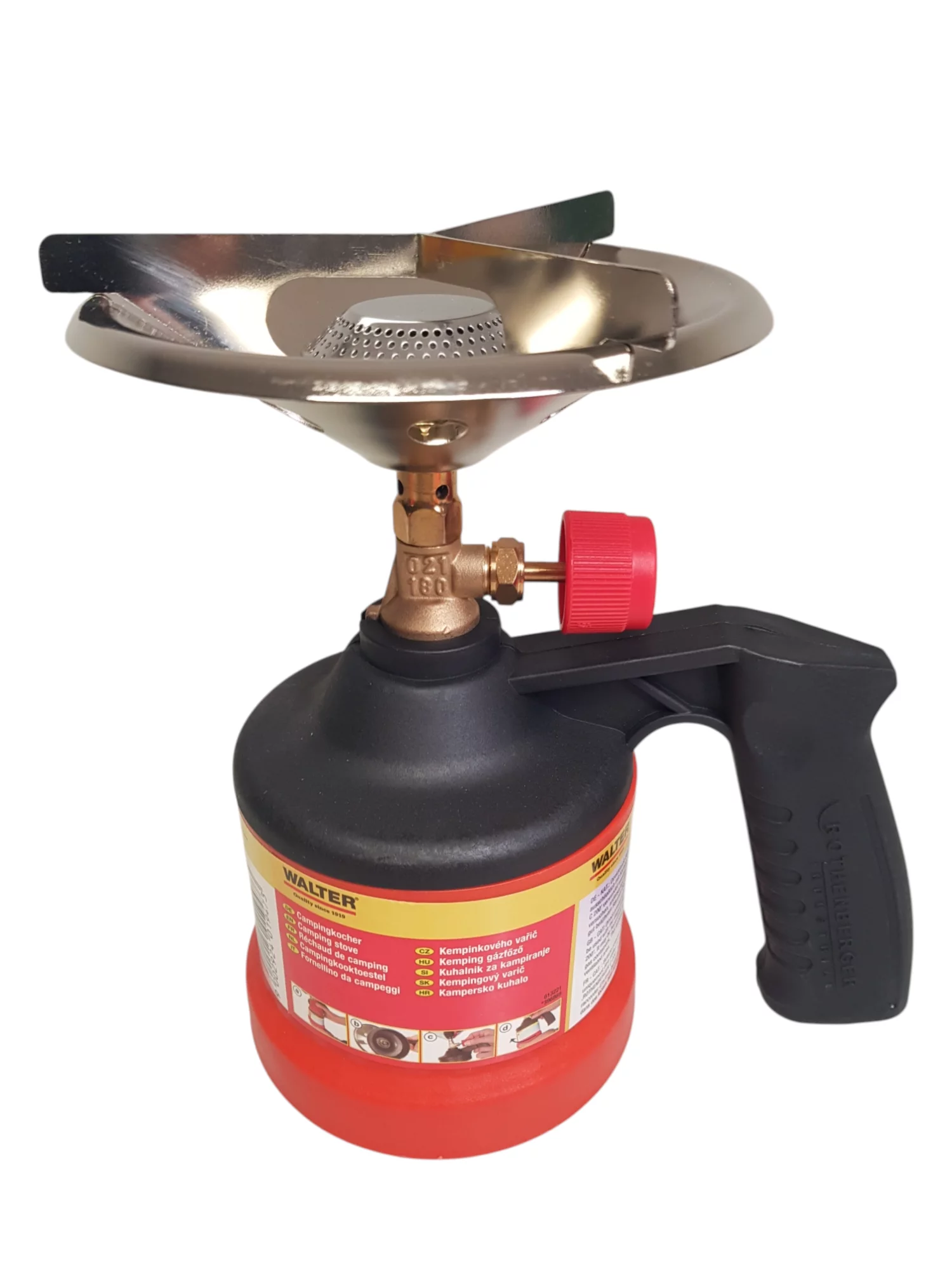 WALTER Campingkocher Gaskocher kompakt Outdoor Camping