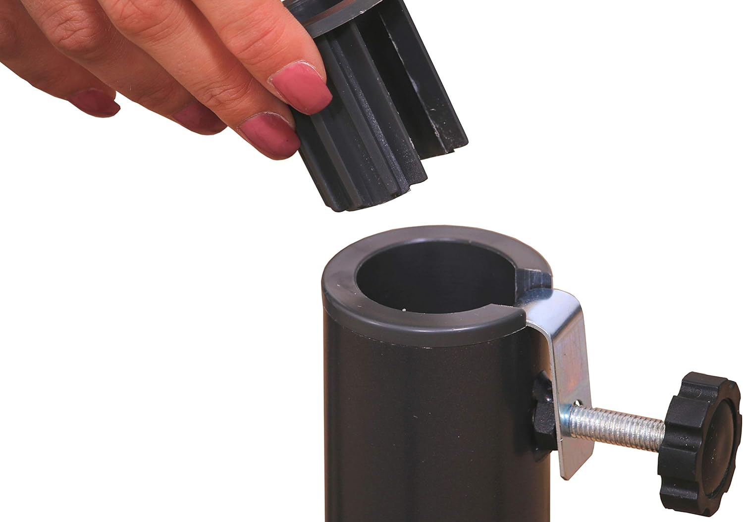 Schneider Plattenständer Standard für Wegeplatten 837 15 anthrazit Stahl