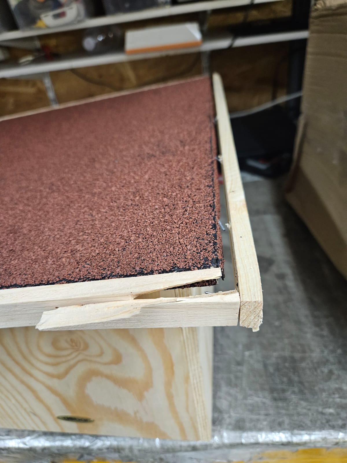 Dobar Hummelnistkasten inkl. Füllmaterial Holzkiste #D358