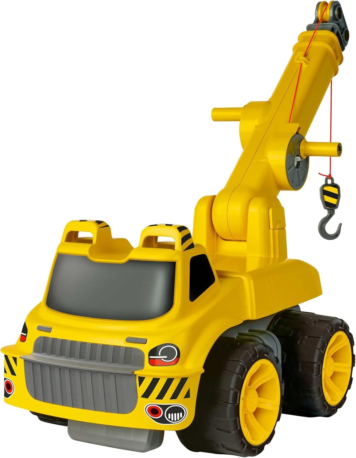 BIG 800055816 Power Worker Maxi Kran mit Seilwinde Kinderfahrzeug Spielzeug