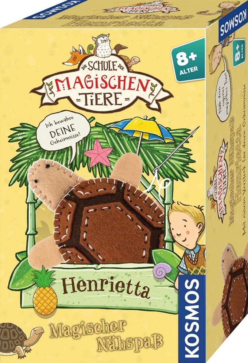 Nähset, Puppenhandwerk, Henrietta, Magischer nähen, Kosmos Spielzeug