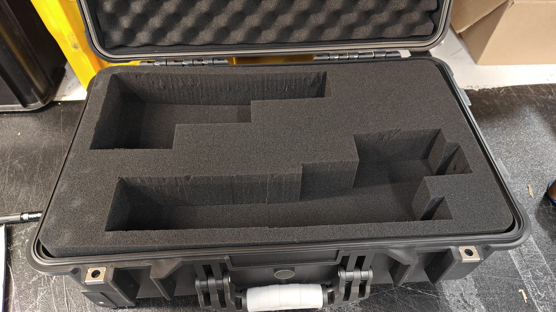 Koffer, Schalldicht, Schaumstoffeinsatz, Gehäuse, Transportcase