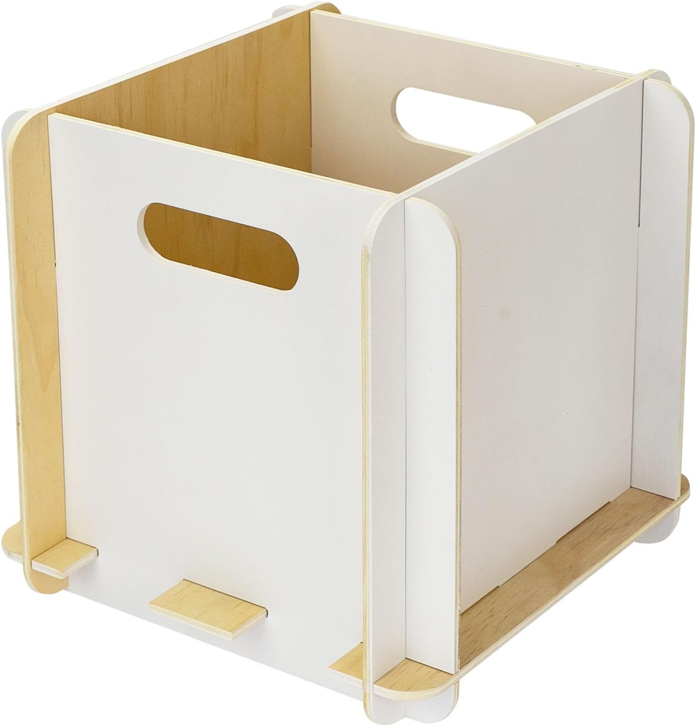 HMF Aufbewahrungsbox Holz 25x25x25 cm für Regale