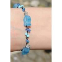 Denhbares Perlenarmband AQUA FISCHE