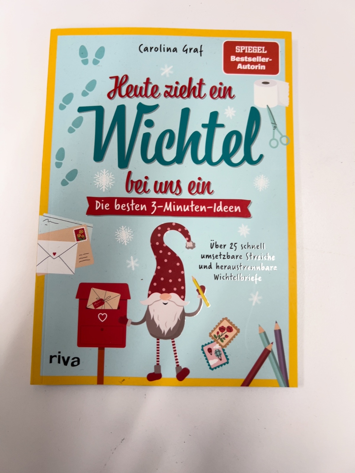 Kinderbuch, Weihnachten, Wichtel, Briefumschlag, Riva Verlag