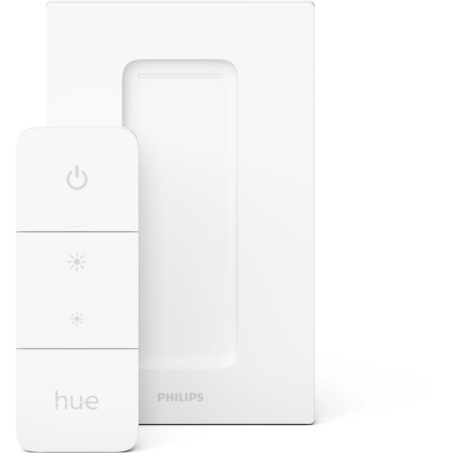 Philips Hue Spot 1 flg. White Ambiance Buckram Weiß 250 lm inkl. Dimmer