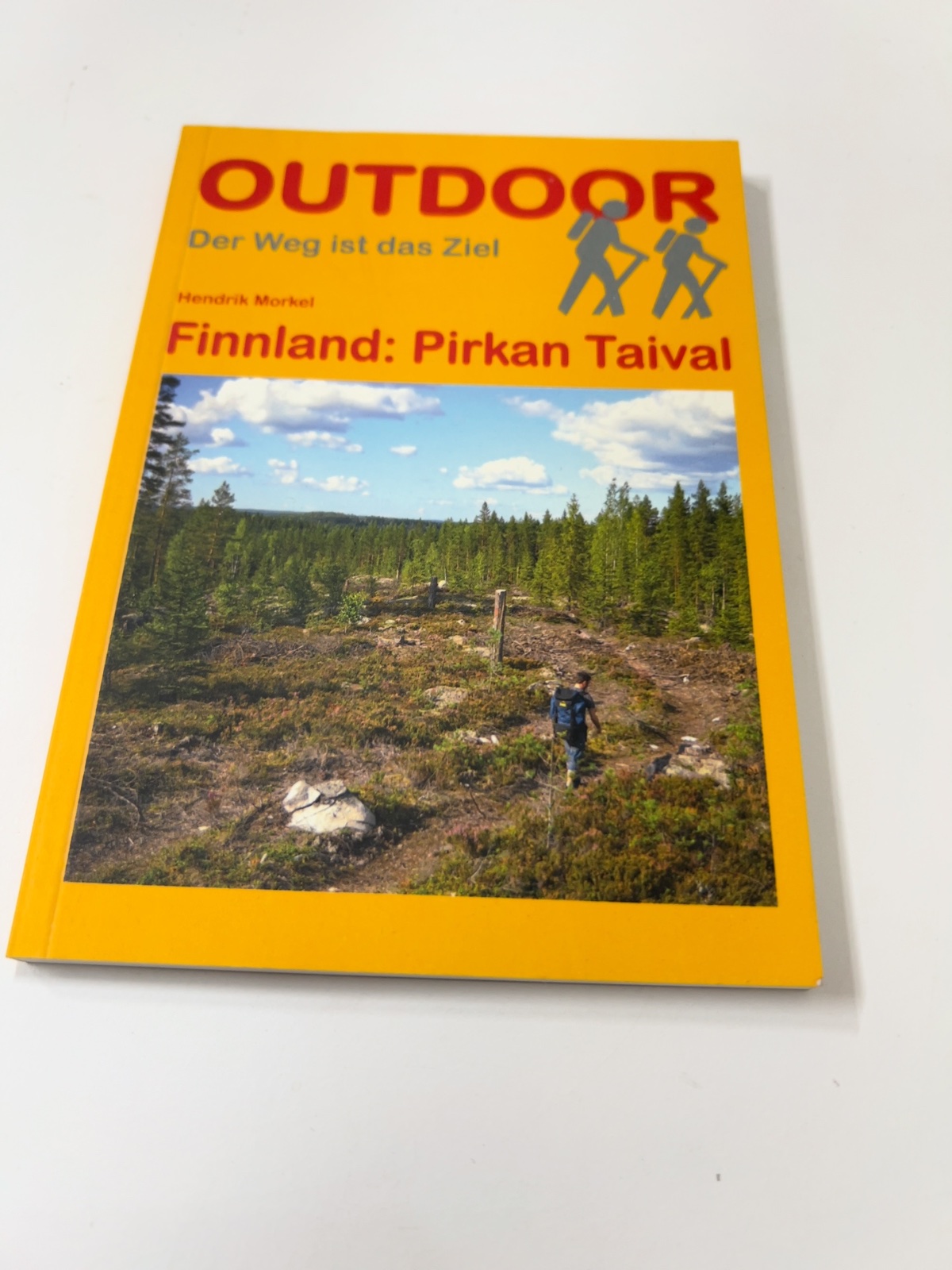Outdoor Buch, Finnland Wandern, Pirkаn Taival, Waldlandschaft, Wanderausrüstung