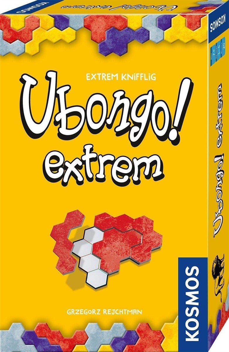 Hexomino, Puzzle, Gelb Box, Rote Hexagons, Spielebox