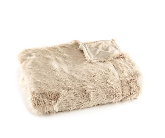 MONT CHALET Fellimitat Plaid Decke Überd... günstig kaufen