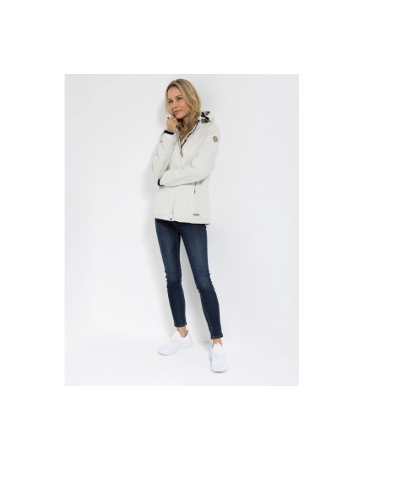 CENTIGRADE Funktionsjacke Damenjacke wasserdicht creme Gr. 42