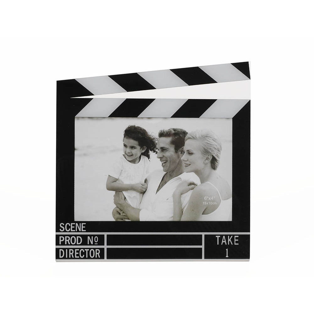 Bilderrahmen FILMKLAPPE 14,5 x 9,5 cm