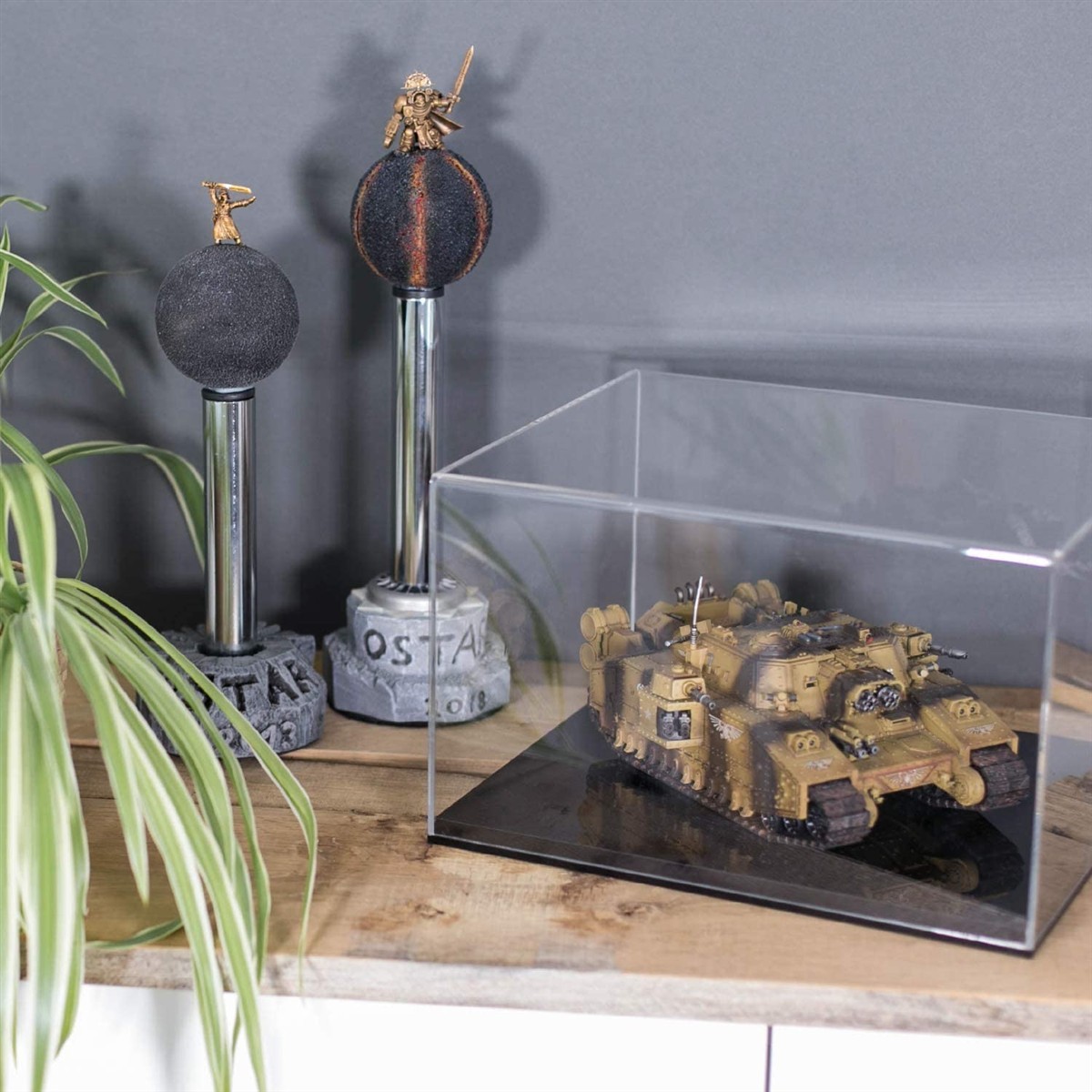 Modellpanzer, Ausstellungsdisplay, Miniaturpanzer, Tanksammelmodell, Militärmodell