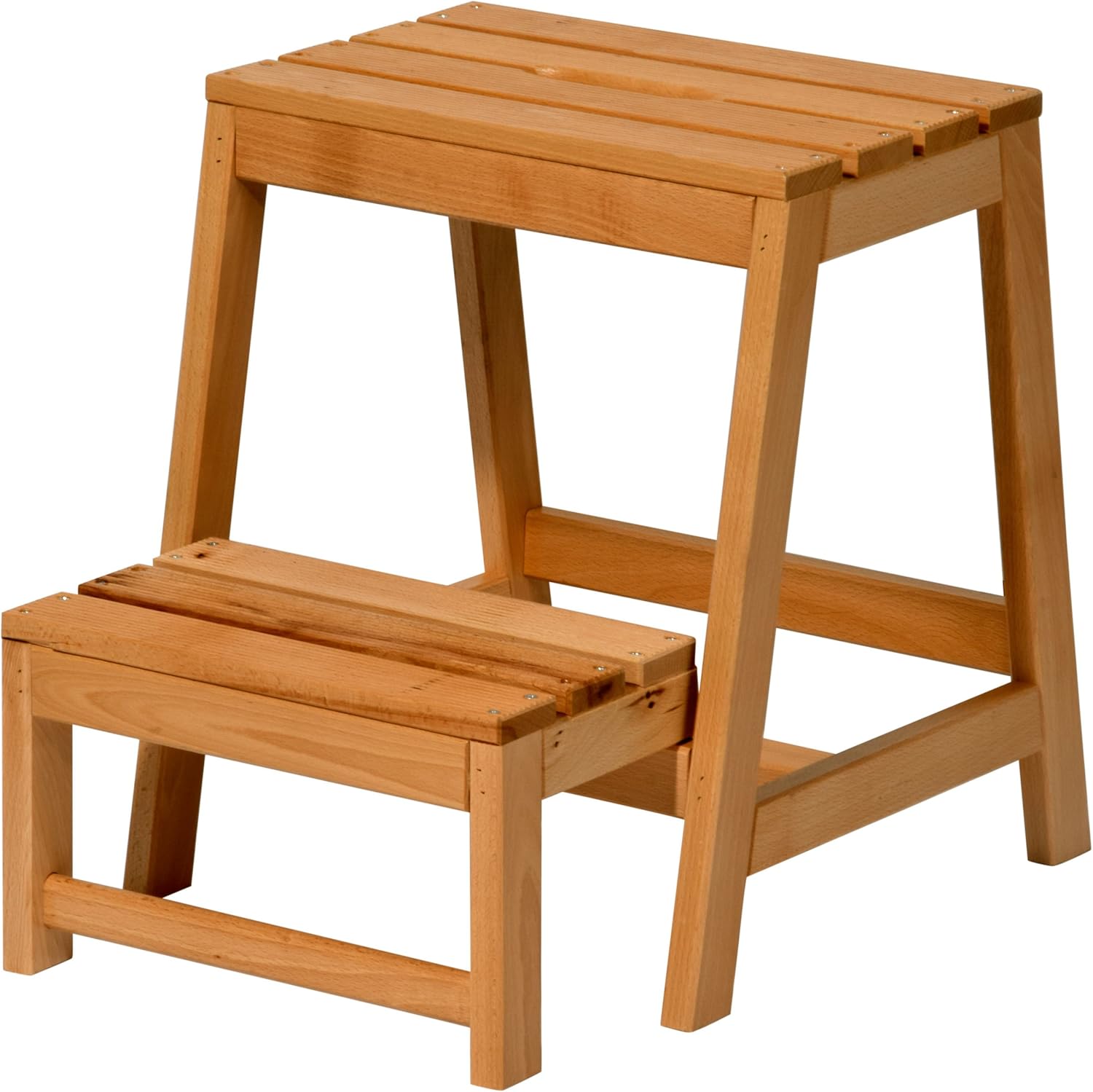 Dobar Multifunktionshocker Tritthocker zweistufig Leiterhocker Klapptritt Leiterhocker