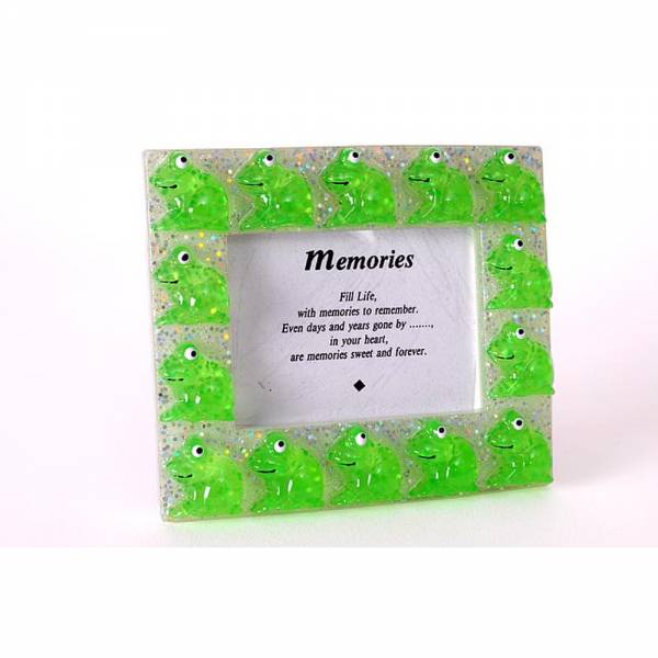 Bilderrahmen GLITTER FROSCH