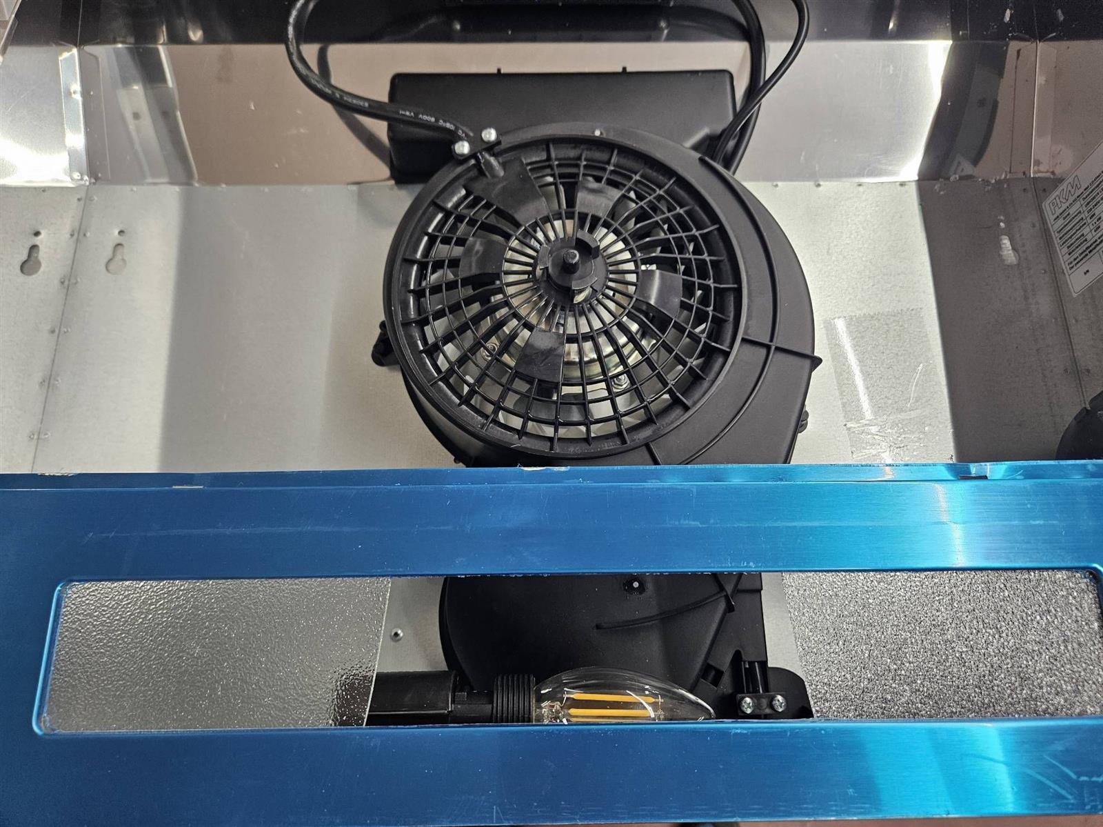 PKM Unterbau-Dunstabzugshaube UBH3001X Edelstahl 60 cm EEK: B #E595