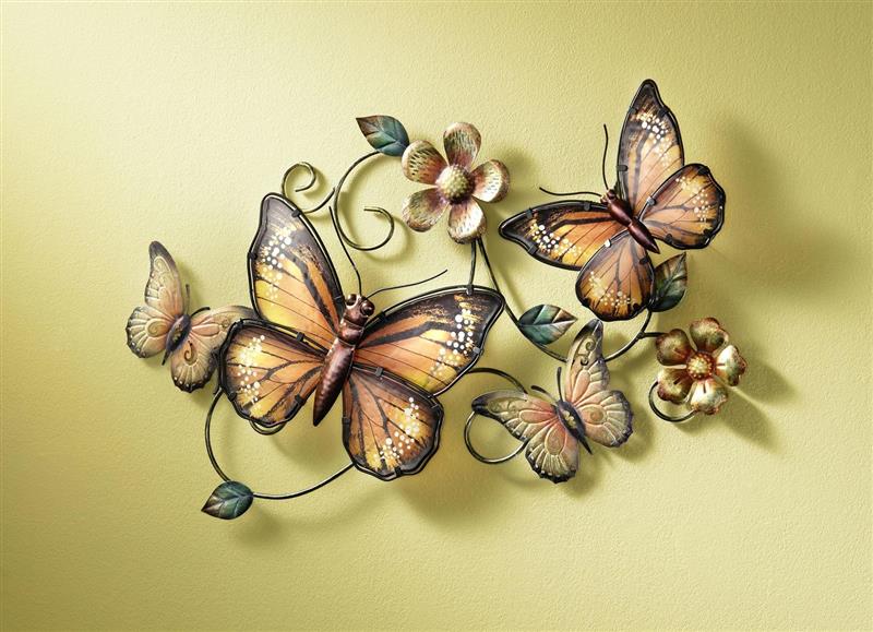 Wandbild Schmetterling bunt