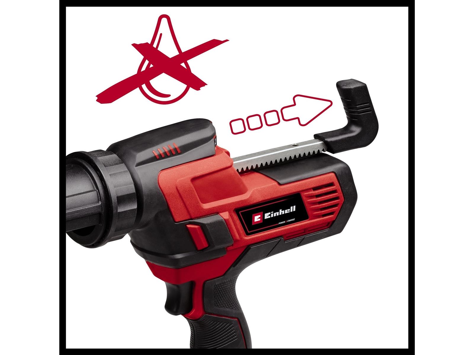 Einhell Power X Change Akku Kartuschenpistole TE SG 18/10 Li Solo ohne Akku und Ladegerät