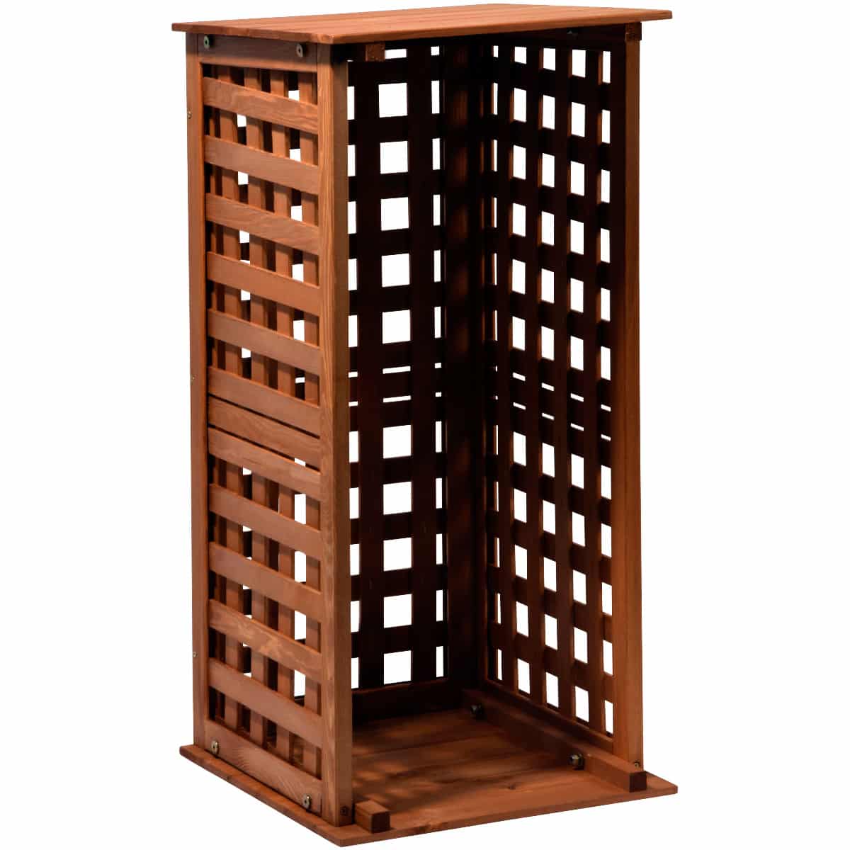 Dobar Kaminholzregal braun Kaminholzständer