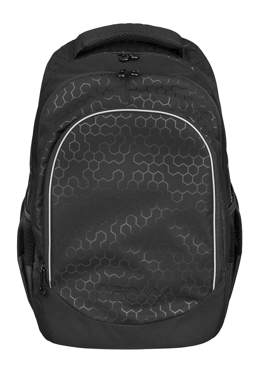 neoxx NXPC9650 SchulrucksackFly Lost in black I Schulranzen für die Schule I Rucksack