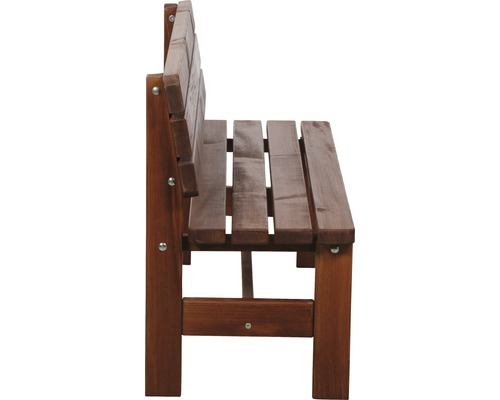 Gartenbank Natura Tessin150 cm braun Kiefernholz