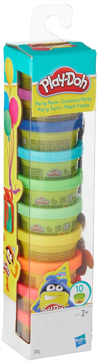 Play-Doh, Kreativset, Kindersprachmodell, Party-Set, Bunte Dosen