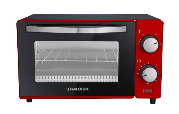 Kalorik Backofen 19L TKG OT 2011 SR Minibackofen mit Thermostat Kontrollleuchte Grillfunktion 1280W #E105