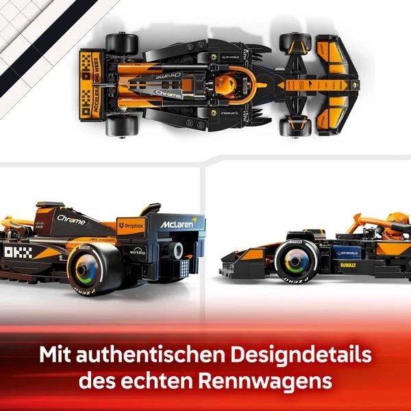 LEGO Speed Champions McLaren F1 Team MCL38 Rennauto Modell 77251
