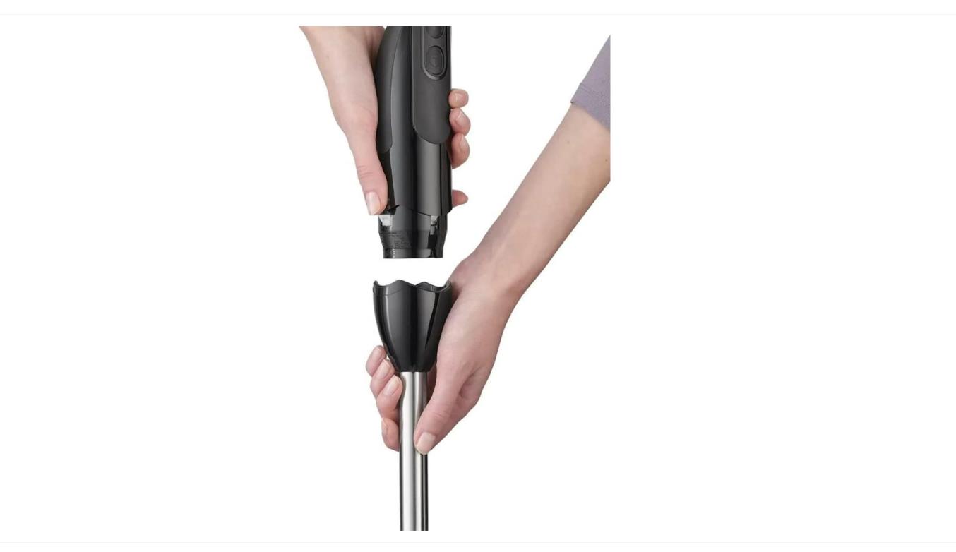 Braun MultiQuick 3 Vario MQ 3135 BK Stabmixer Set 900W, 11 Geschw. Zerkleinerer Schneebesen Schwarz