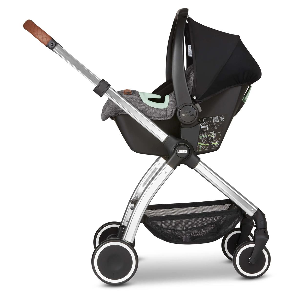 ABC Design Limbo Asphalt DIAMOND EDITION Buggy Kinderwagen