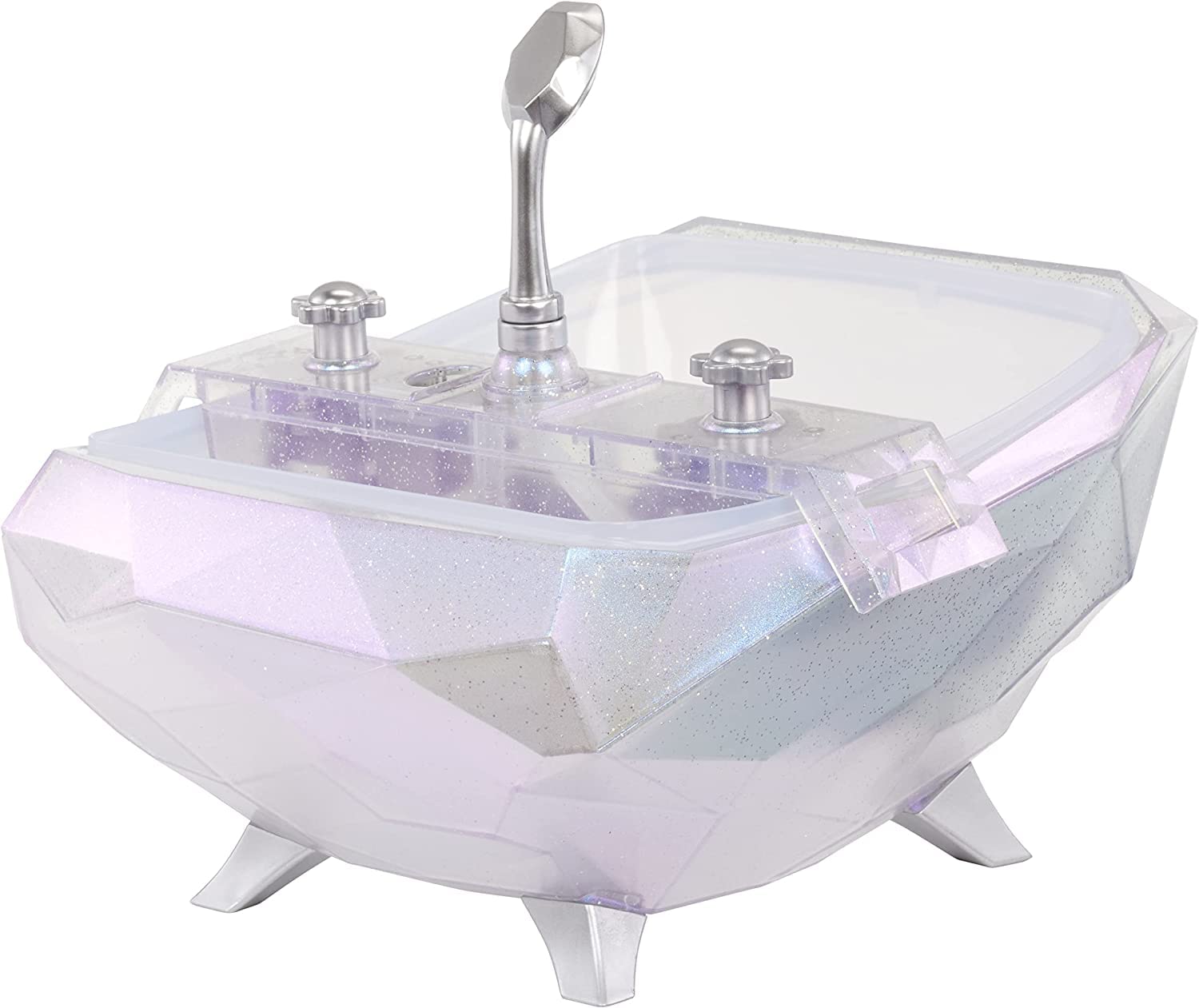 Glitter Babyz MGA Entertainment Sprudelnde Badewanne mit Farbwechsel 574880EUC