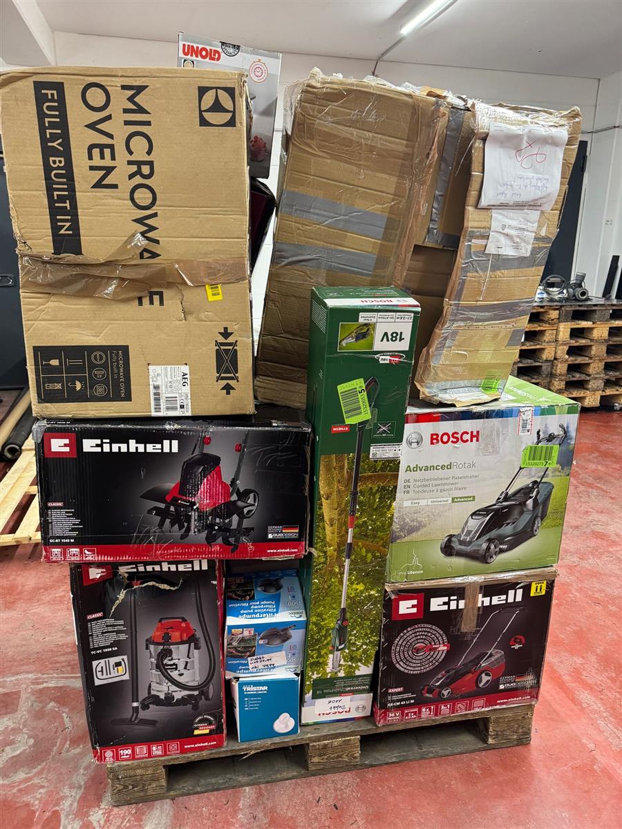 1x defekte Elektro PALETTE RETOUREN Bosch Einhell Rowenta