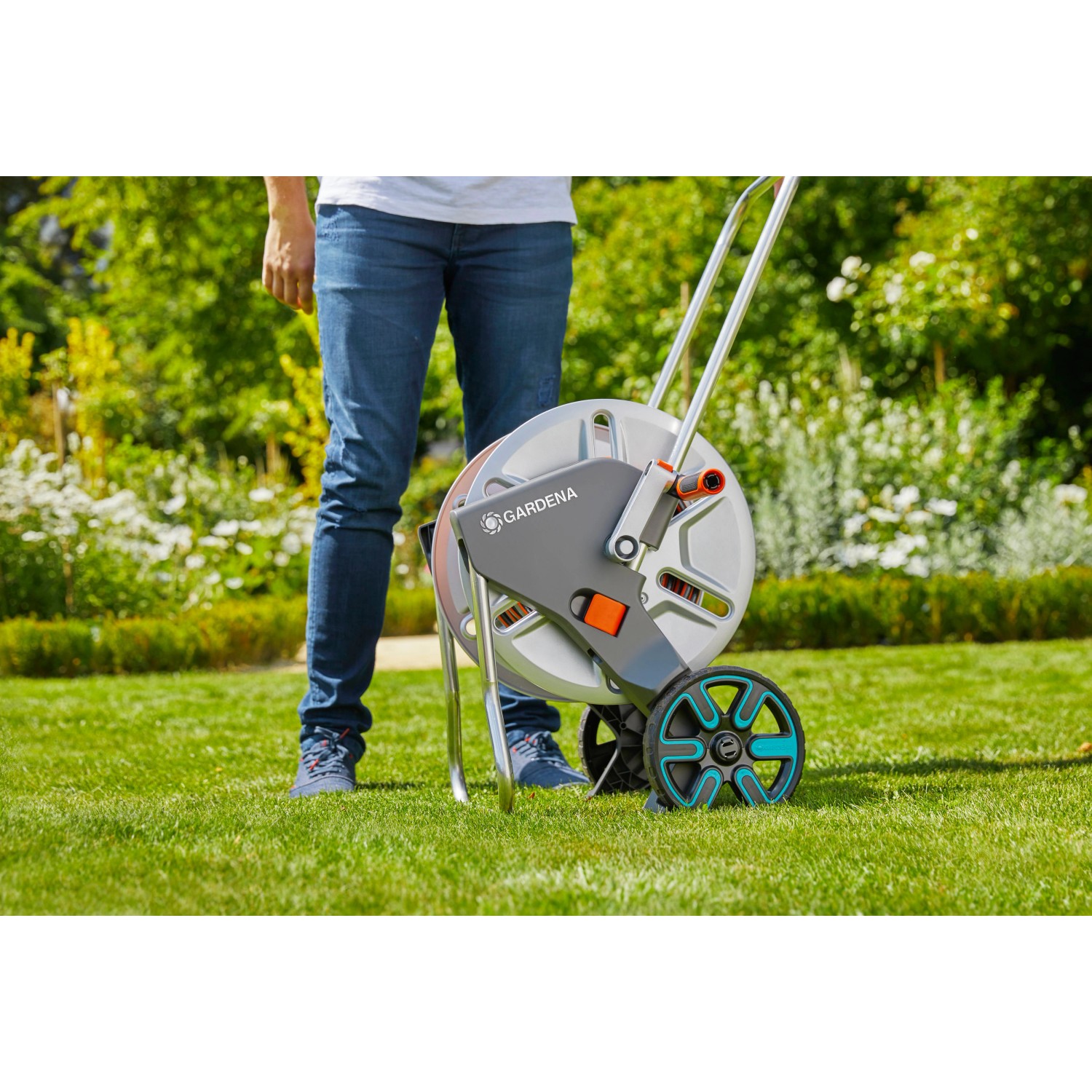Gardena Schlauchwagen CleverRoll M Metall