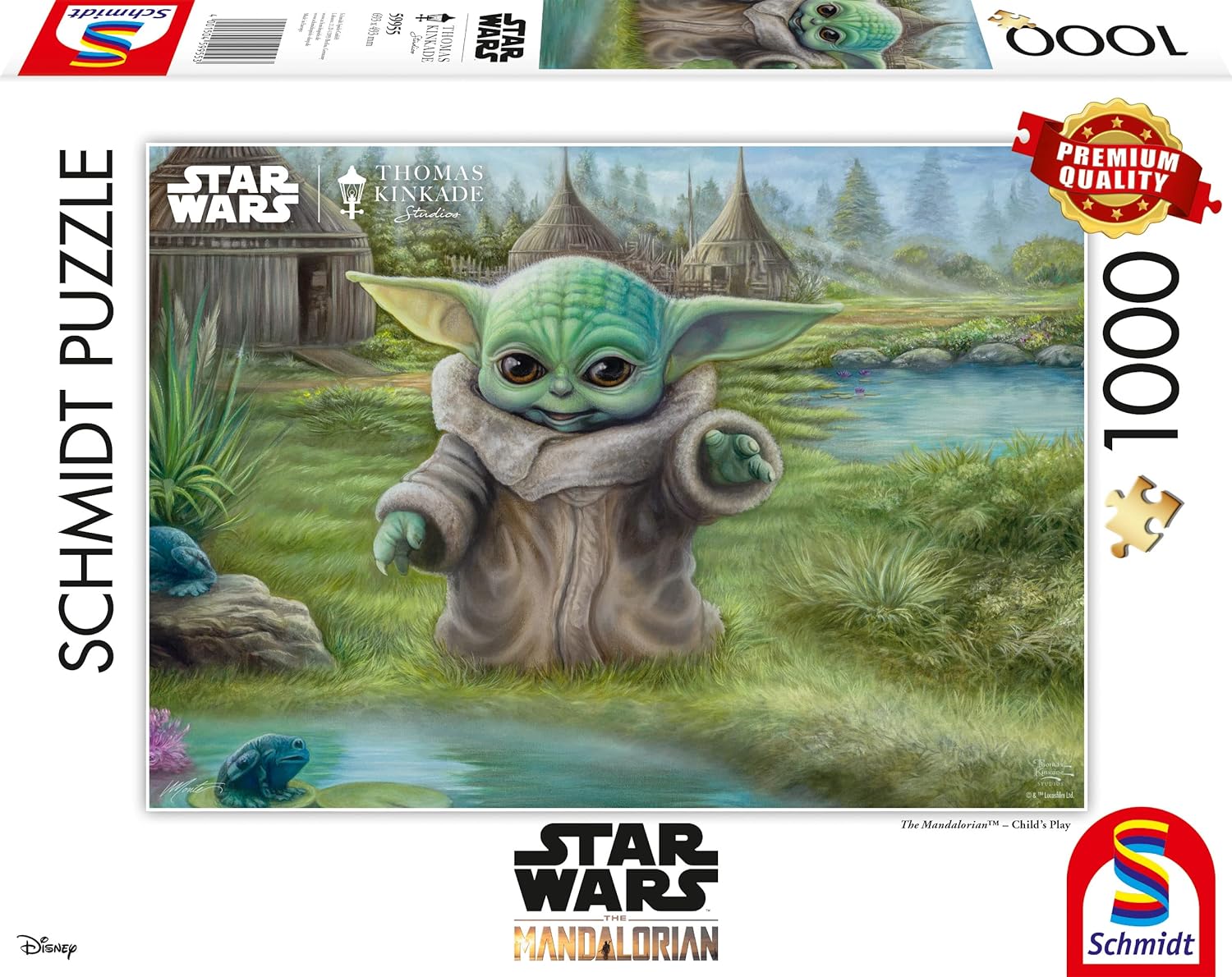 Schmidt Spiele 59955 The Mandalorian 1000 Teile Puzzle Puzzlespiel