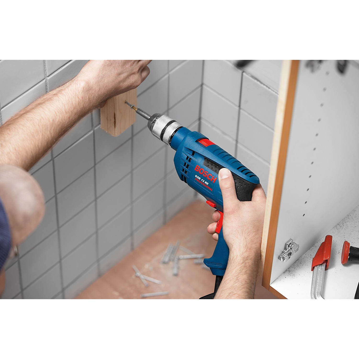 Bosch Professional Schlagbohrmaschine GSB 13 RE 600 W