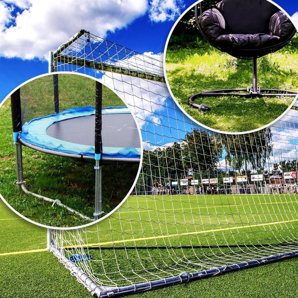 trampolin, netz, faltbar, fitnessgerät, außenbereich