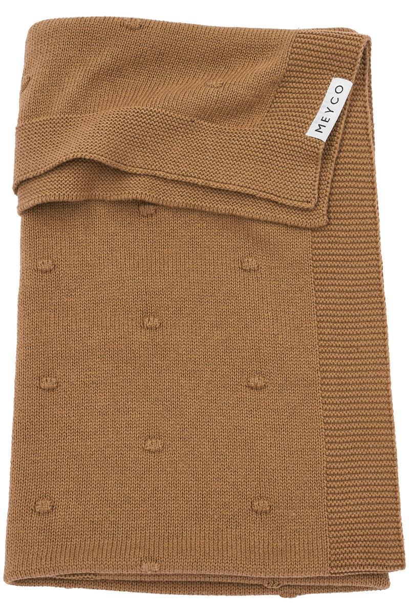 Meyco 2733088 Babydecke klein Mini Knots Toffee