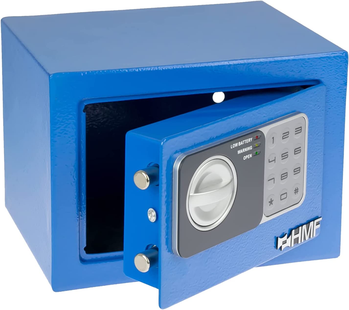 HMF Möbeltresor klein blau mit Zahlenschloss