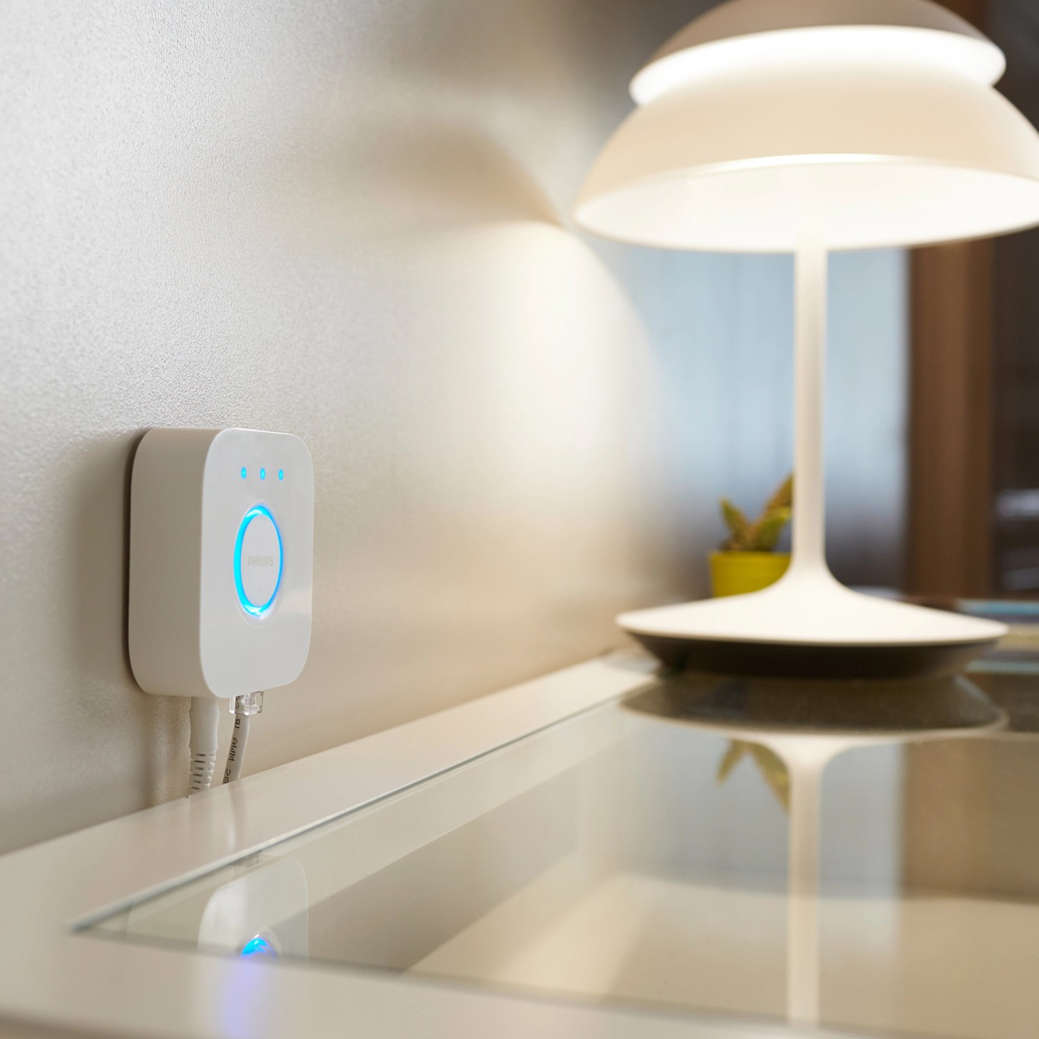 Philips Hue Starter Set 3x Leuchtmittel E27 inkl. Dimmschalter und Hue Bridge