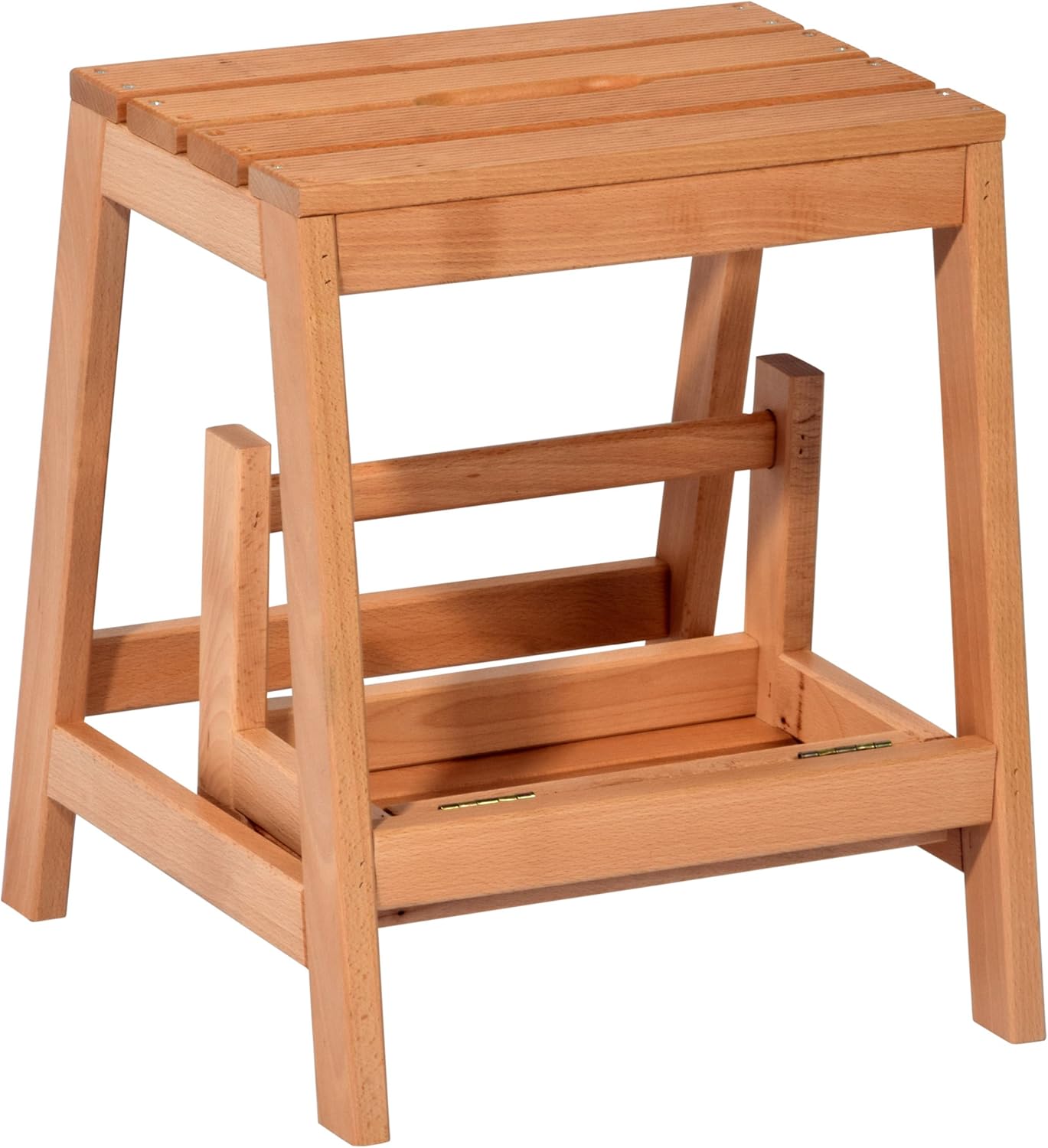 Dobar Multifunktionshocker Tritthocker zweistufig Leiterhocker Klapptritt Leiterhocker