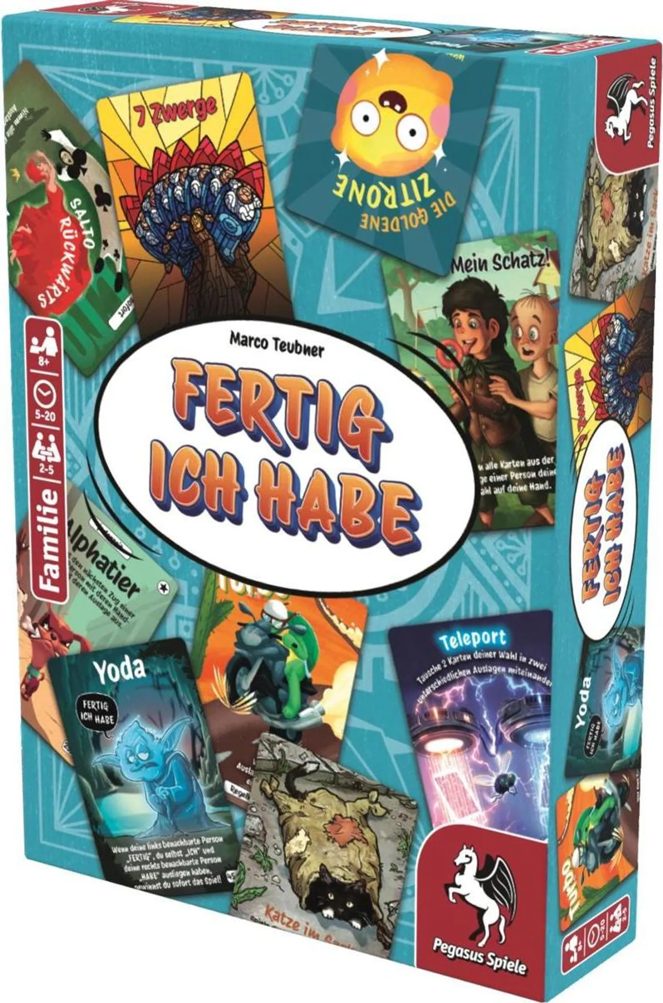 Pegasus Spiele Verlags-u.Medienvertriebsges.m Fertig ich habe Spiel