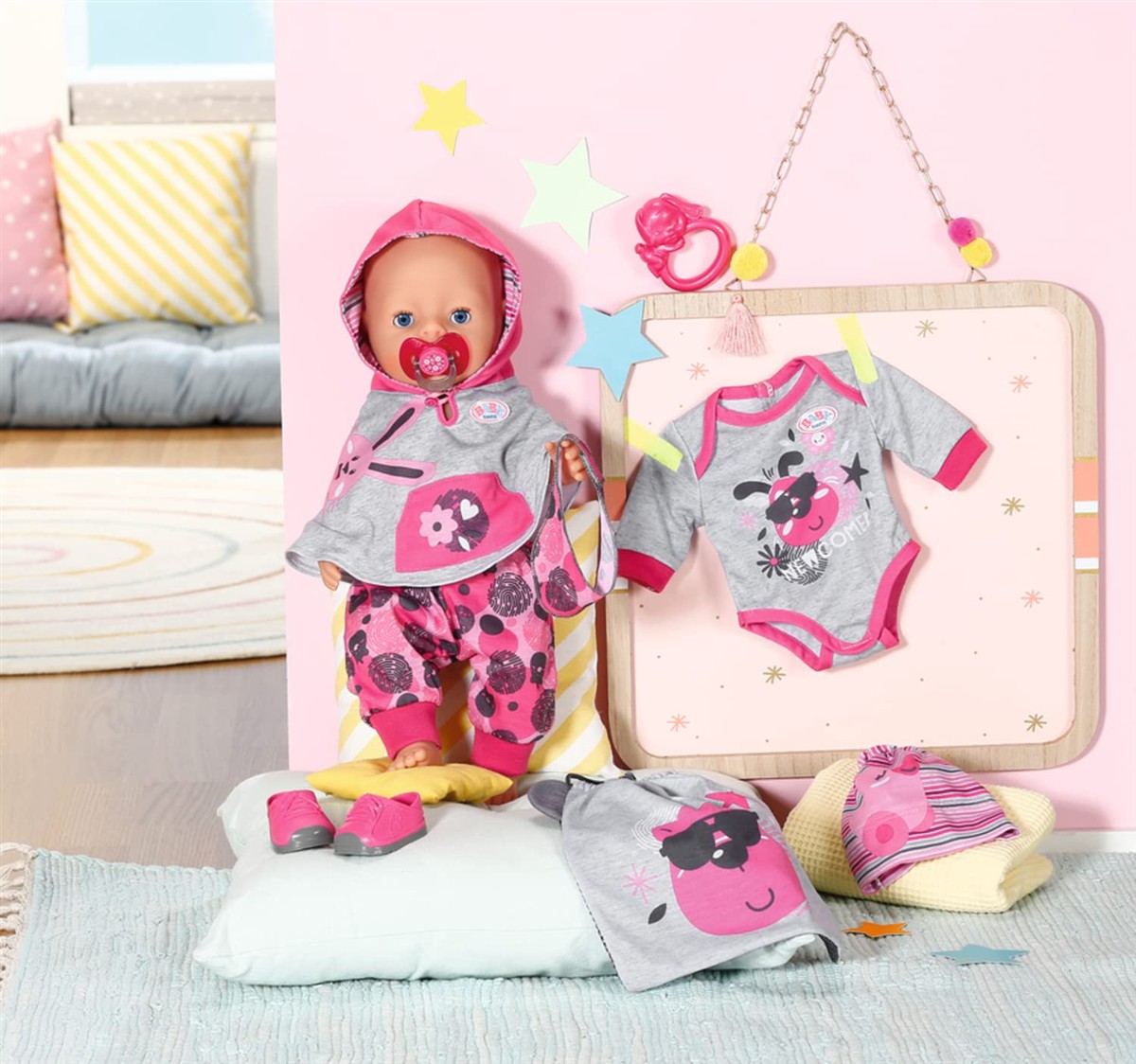Baby, Puppe, Kleidung, Pyjama, Spielzeug