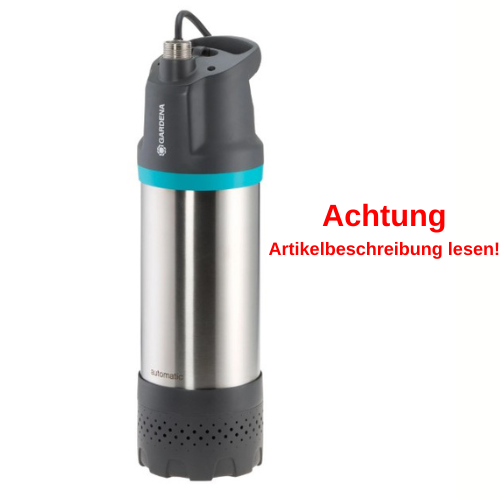 Gardena Tauch Druckpumpe 6100/5 inox automatic #E402