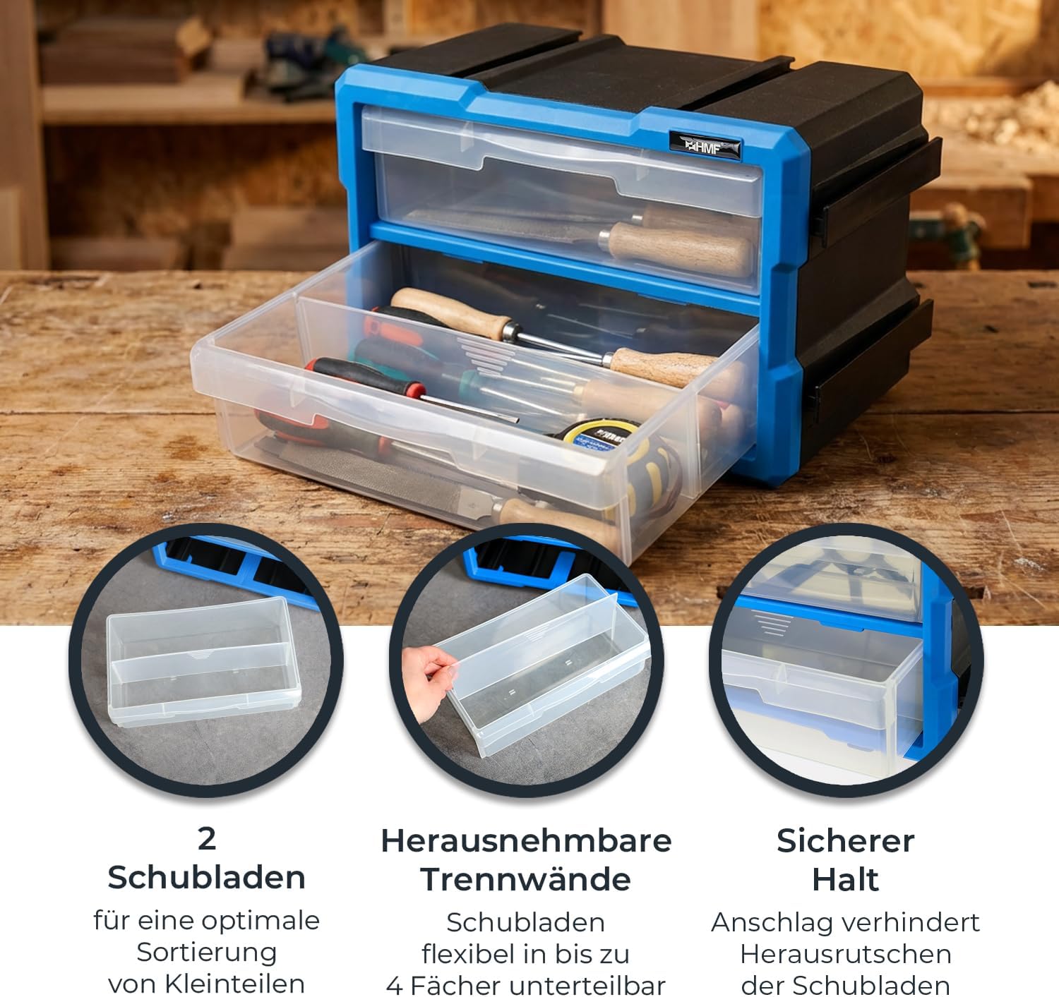 Werkzeugkasten, Schubladenbox, Schubladen, Aufbewahrung, Organizer