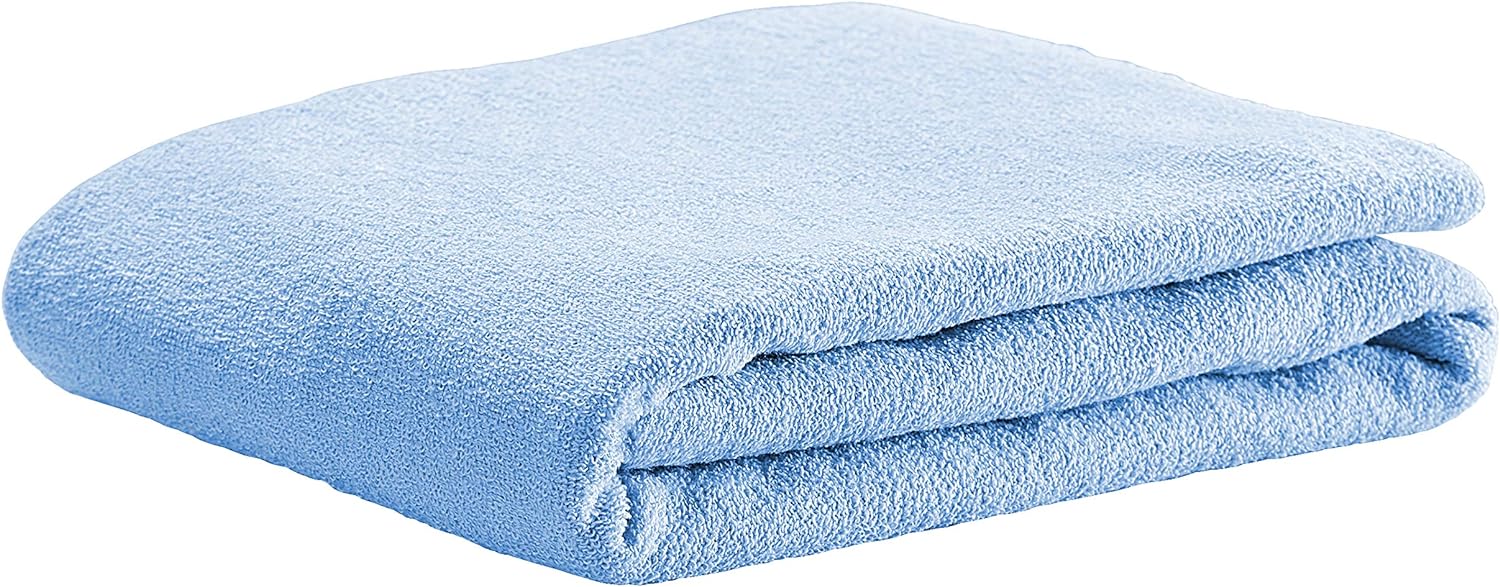 Odenwälder 26001-200 Spannbetttuch Frottee 70x140 cm hellblau BabyNest Spannbettlaken